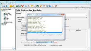 Creating a document upload field in AppGini