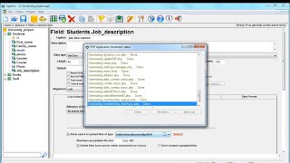 Creating a document upload field in AppGini
