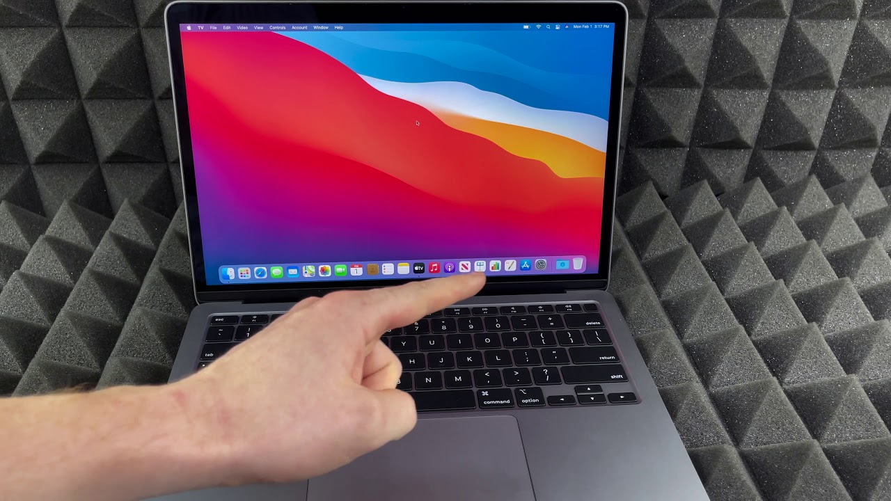 how to turn on macbook air