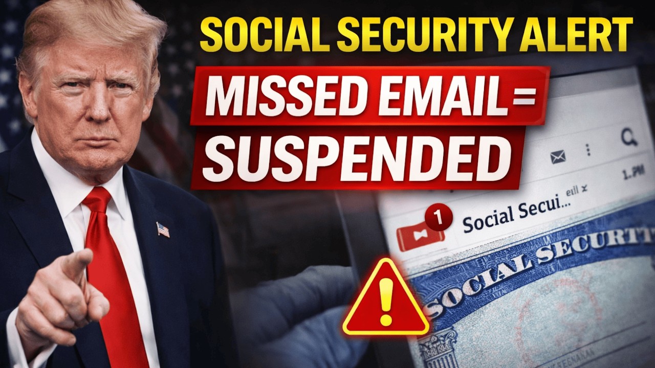 Lawyer Warns Seniors  Social Security Suspended for Missed Email — New 2026 SSA Rule Explained