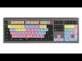 Logickeyboards Avid Pro Tools ASTRA 2 Backlit Keyboard for Mac - UK English