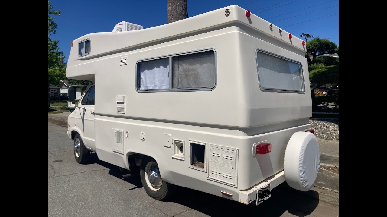 1977 Mini RV Interior Video Walk-Thru - YouTube