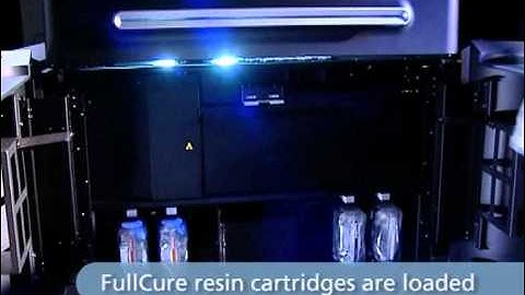 Connex Multi-Material 3D Printer: How it Works