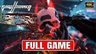Ghostrunner 2 Full Game Walkthrough (4K 60FPS) No Commentary | Full Gameplay