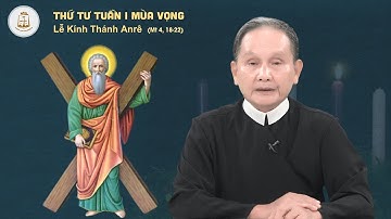 Lời Chúa - Thứ Tư tuần I mùa Vọng 30/11/2022