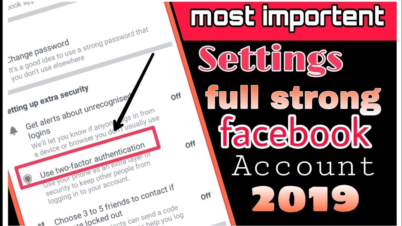 Lession 2  How to make facebook strong  id