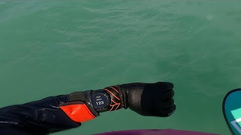 KiteFoil Race Training #1 - Exploring Garmin Fenix 6 Watch Features