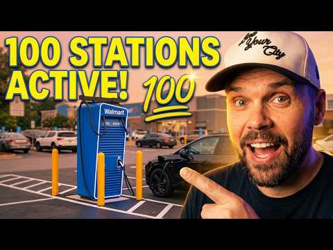 YouTubers Show Why Walmart’s 100 EV Chargers are a Bigger Deal Than You Think!