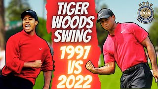 From Rookie to Master: Analyzing Tiger Woods' 25-Year Golf Swing Evolution