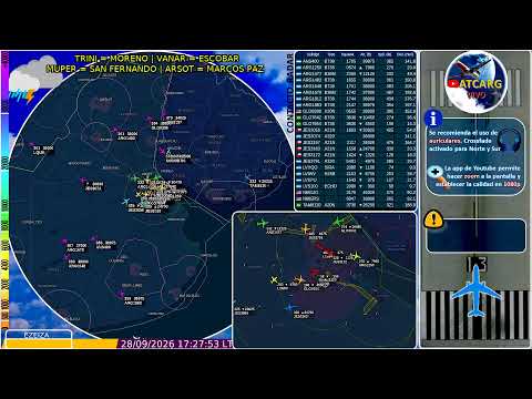 ATC Argentina LIVE | Vuelos en tiempo real