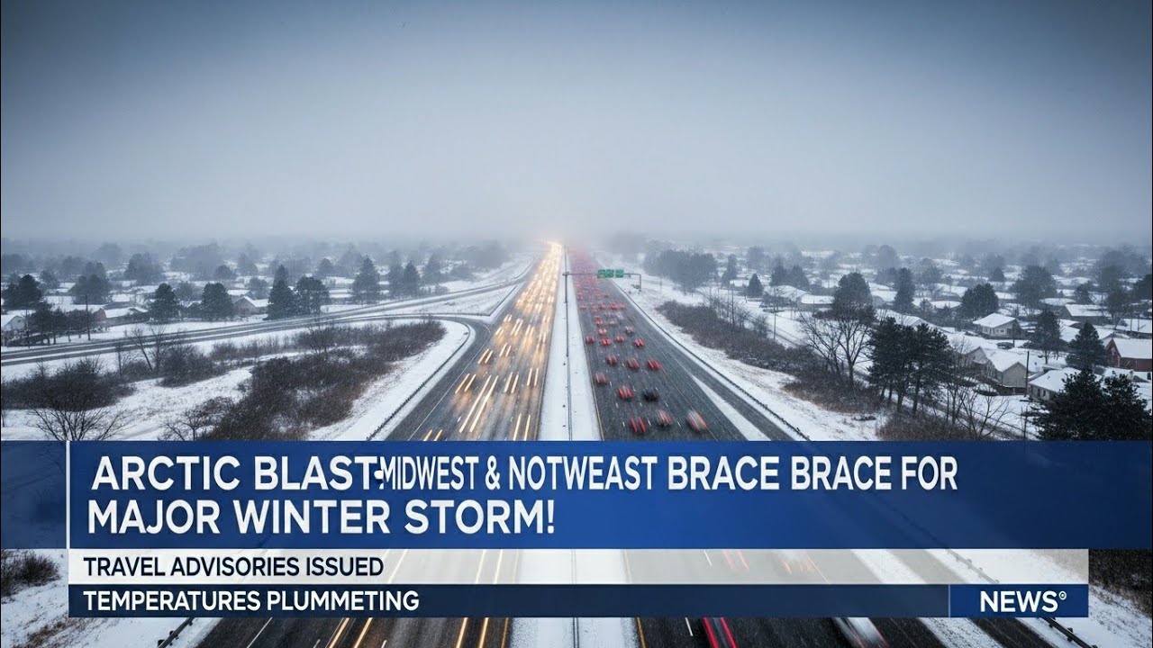 Arctic Blast: Midwest & Northeast Brace for Major Winter Storm! - YouTube