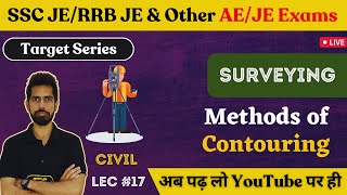 Methods of Contouring | Surveying | Civil Engineering (CE) | AECplus | SSC JE 2023/RRB JE 2023/DD...