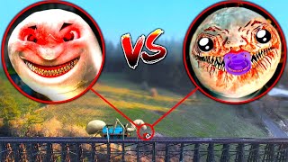 Drone Catches CURSED THOMAS vs BABY CHOO CHOO CHARLES IN REAL LIFE!! *THOMAS.EXE*