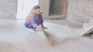 Desi Aunty Cleaning Vlog