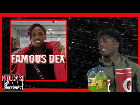 LITRENDY700 Don't Know If Famous Dex Is Showing Love To Him or On Some Weird Stuff