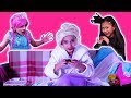 COUCH POTATO PRINCESS - Esme Plays Too Many Video Games! - Princesses In Real Life | Kiddyzuzaa