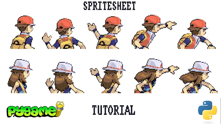 Pygame Sprite Sheet Tutorial: How to Load, Parse, and Use Sprite Sheets