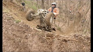 FL CREW GOES TO OHIO FOR PERRY OPENER! HUGE ATV & DIRT BIKE HILL CLIMBS & WRECKS !!