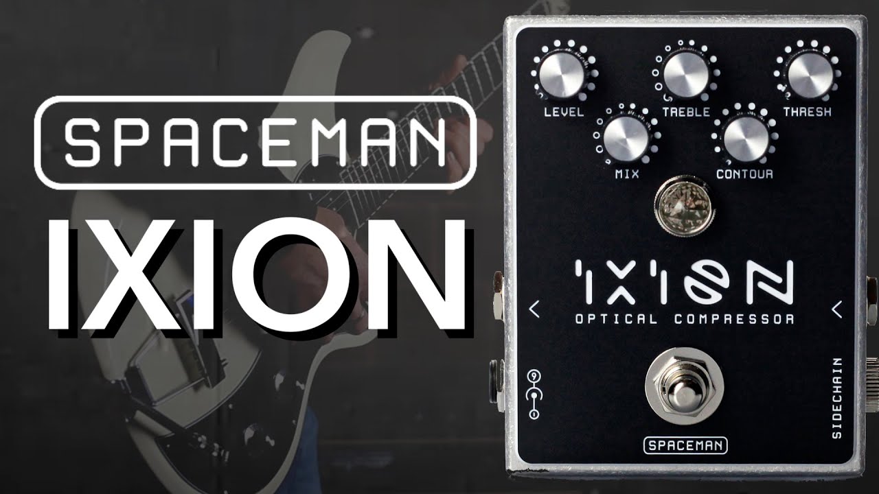 Spaceman Ixion Optical Compressor // Guitar Pedal Demo 