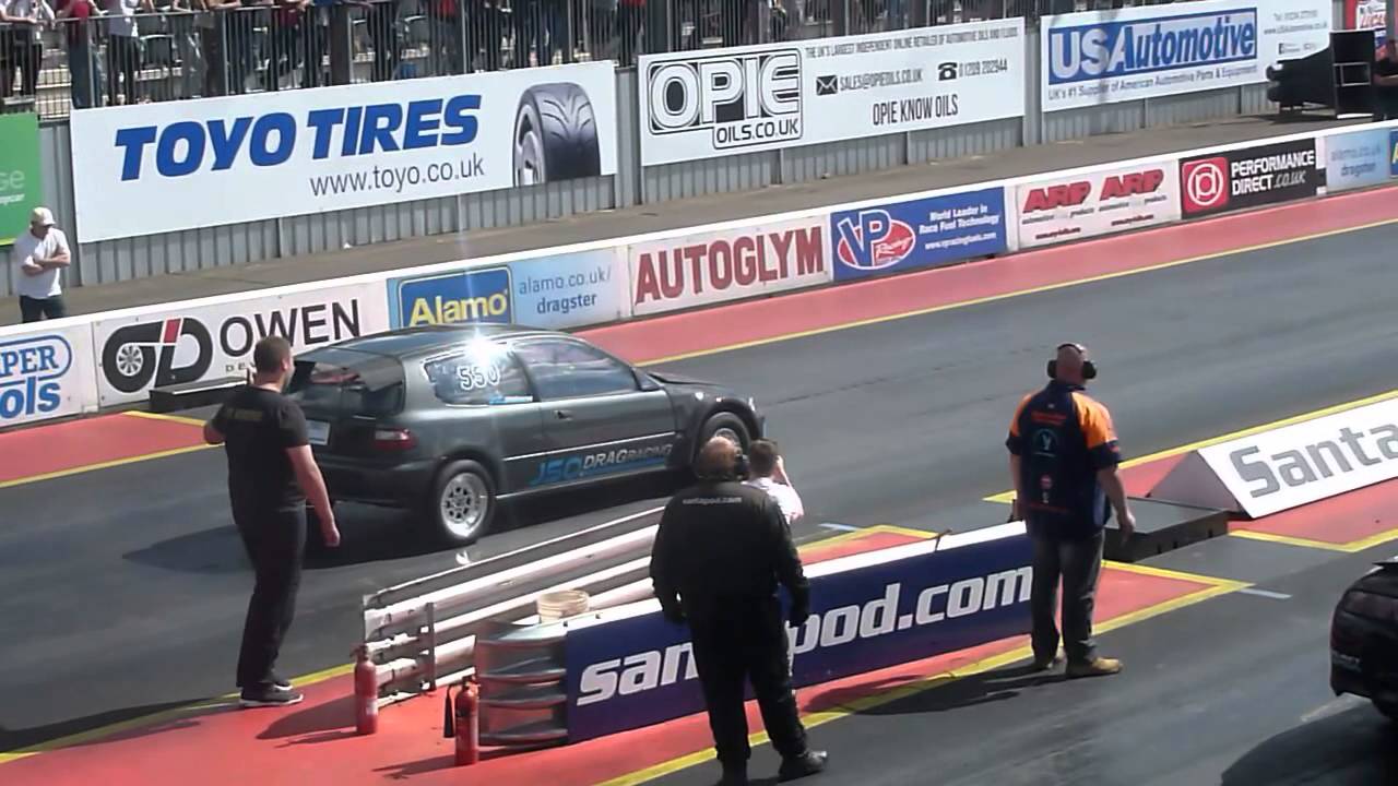 FWDkings.com JSO Drag Team Civic 9.74@151mph