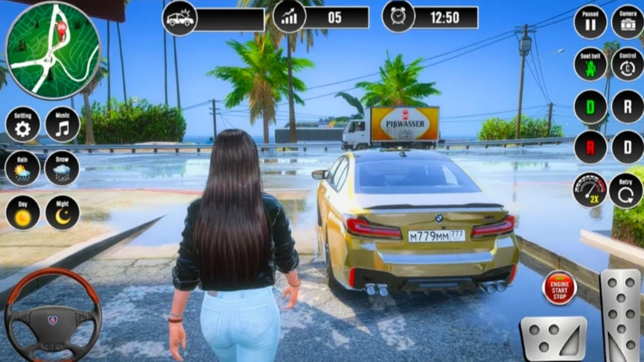 Real Car Parking Driving Game : modern car parking lite game on amazing tracks - Androidgameplay