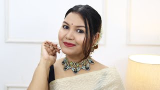 Diwali Makeup Look with flipkart products