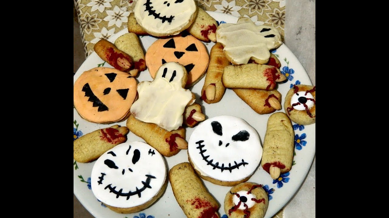 RICETTA biscotti mostruosi PER HALLOWEEN