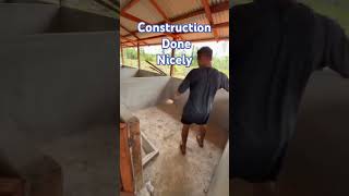 pig pen construction done nicely #trending #viralvideo