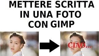 come scrivere sulle foto da pc inserire scritte su immagini con gimp screenshot 4
