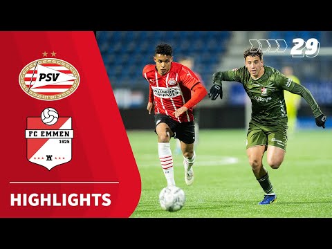 Jong PSV Emmen Goals And Highlights