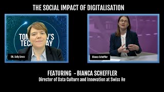 Sally interviews Bianca Scheffler, Director Data Culture and Innovation at Swiss Re
