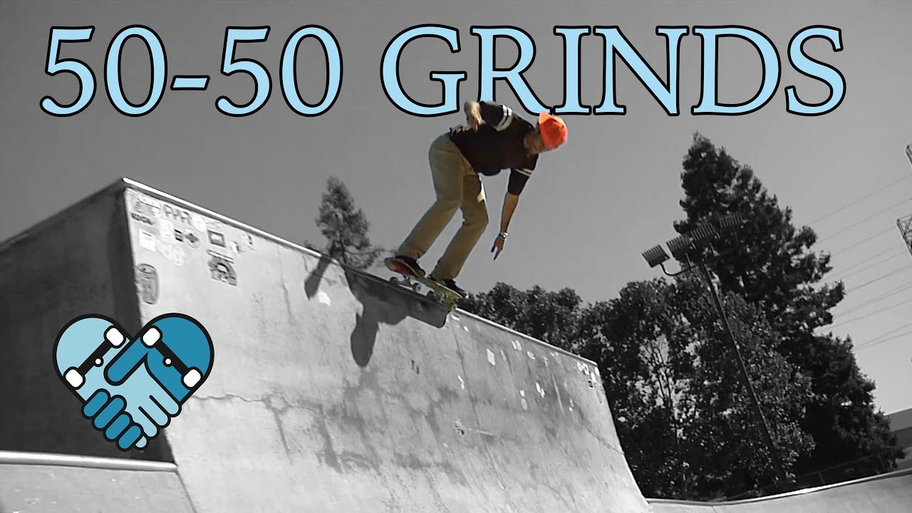 Уроки катания на скейтборде: как делать осевой срыв и падение с задней стороны 5050 * Все уровни ...