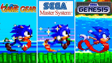 Sonic Triple Trouble|Game Gear Vs Master System Vs Genesis? [8 Bit Vs 16 Bit]