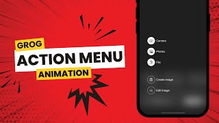 SwiftUI Tutorial : Re-creating Grok Menu Effect