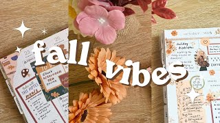 Datos Cosy Autumn Spread Ideas 🍁 | Happy Planner Flip Through Actualización