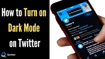 How to Turn on Twitter Dark Mode 2022 ✅