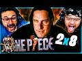 ONE PIECE Season 2 Episode 8 REACTION - MR. ZERO &amp; WAPOL'S POWER REVEALS ARE WEIRD AF! (Live Action)