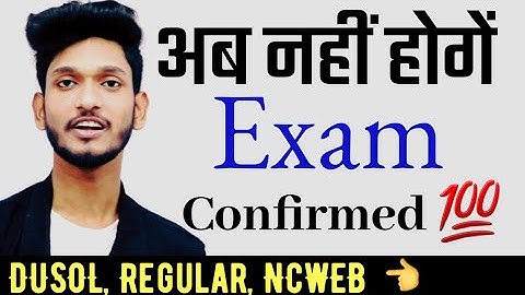 1st & 2nd Year Students have been promoted 😱 DUSOL, NCWEB, Regular || Manish Verma LPA