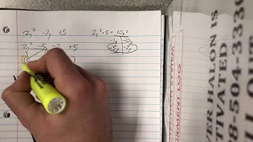 Factoring a quadratic with leading coefficient greater than 1, problem type 1 :Easy