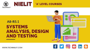 Systems Analysis, Design and Testing A8-R5.1- ALevel#nielit #system #design #testing #youtubeshorts
