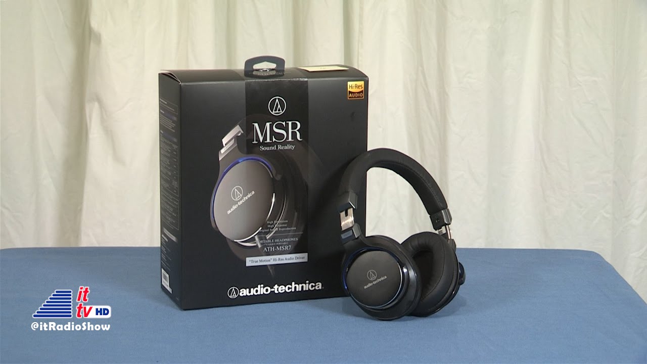 tech history trivia ITTV: 05-22-15 Update: Audio-Technica ATH-MSR7 Headphones