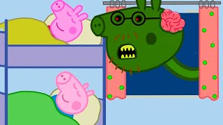 Zombie Apocalypse, Daddy Pig Turned Into Zombies With Long Necks🧟‍♀️ | Peppa Pig Funny Animation