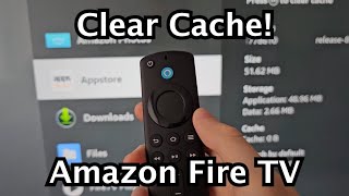 How to Clear Cache on Amazon Fire TV Device