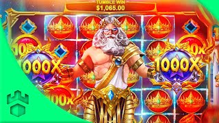 1000X Win On Gates Of Olympus Zeus Went Crazy On Gamdom