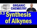 Alkyne Synthesis and Reactions Quiz