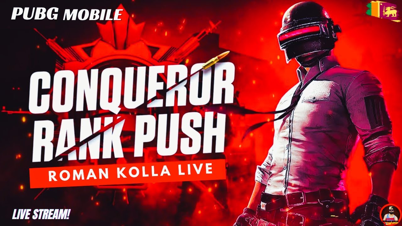 LIVE 🔴 PUBG MOBILE CONQUEROR Rank Push gameplay boys New Update ...