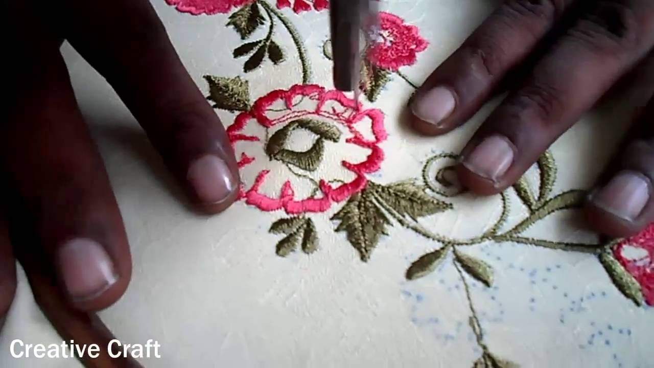 Street From Pakistan Art Of Embroidery (Sewing Machine) YouTube
