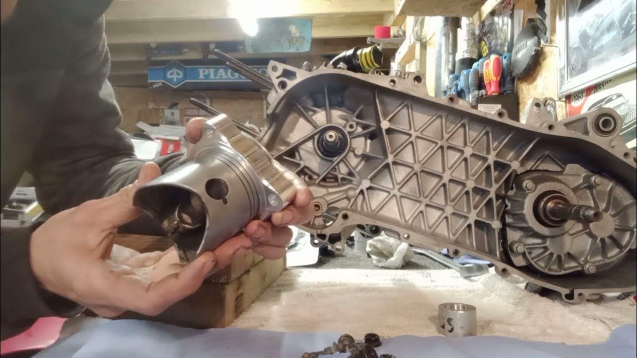 Gilera Runner 172 Build Vlog #7 engine assembly. crank central. seals