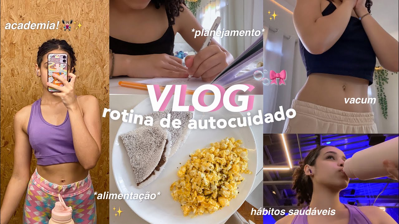 rotina de autocuidado + hábitos saudáveis ✨🎀🫧