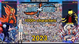 JUMP FORCE V11 MUGEN ALL CHARACTERS + Download Link 